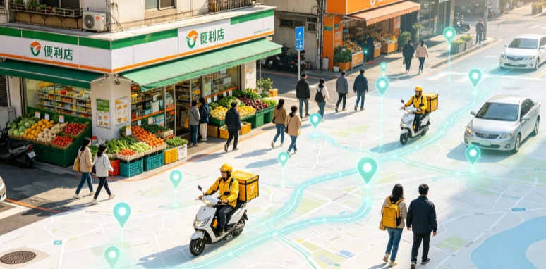 莱西市渗透衣食住行，GEO 地理空间技术重塑大众日常消费服务场景